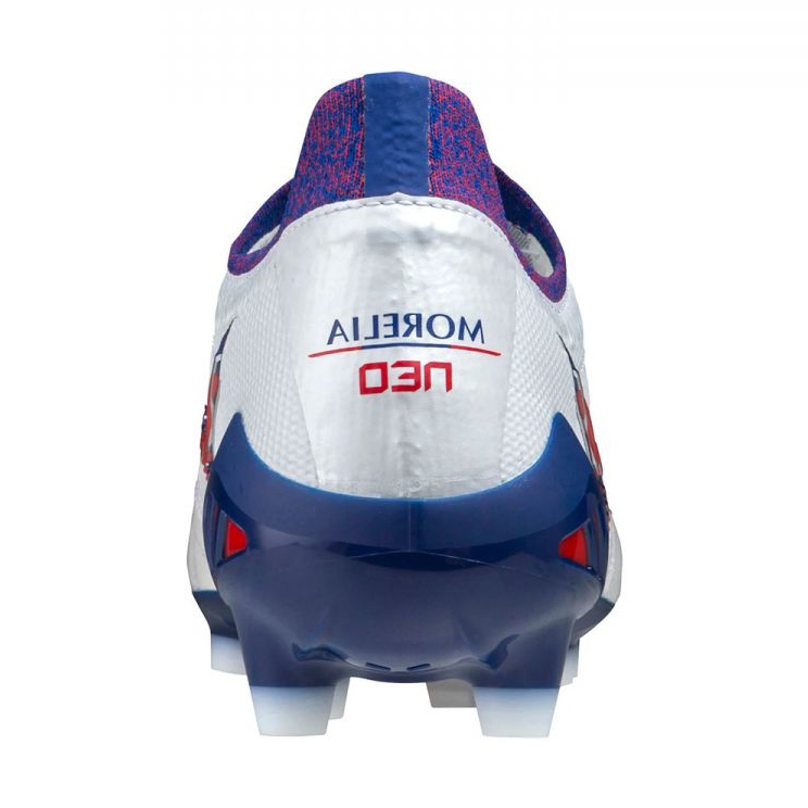 Chaussures de football Mizuno Morelia Neo Iii Beta Japan Fg M P1GA219062 multicolore blanche 2 Chaussures de football Mizuno Morelia Neo Iii Beta Japan Fg M P1GA219062 multicolore blanche 2