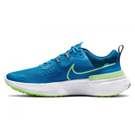 Chaussure de course Nike React Miler 2 M CW7121-402 bleu 1