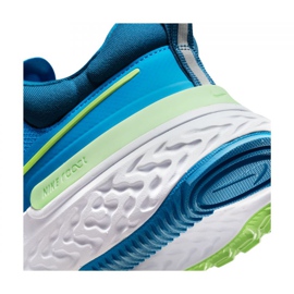 Chaussure de course Nike React Miler 2 M CW7121-402 bleu 3