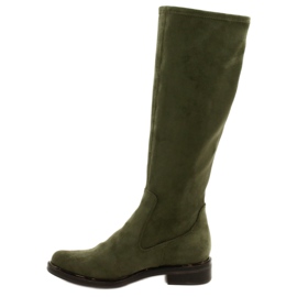 Boots femme Caprice 25512-27 737 olive stretch vert 2 Boots femme Caprice 25512-27 737 olive stretch vert 2