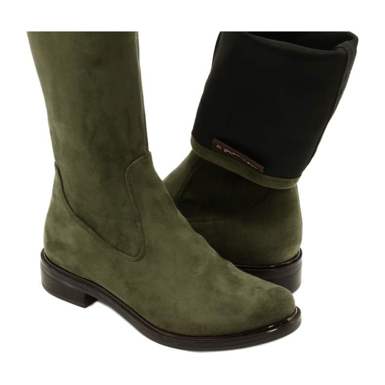 Boots femme Caprice 25512-27 737 olive stretch vert 5