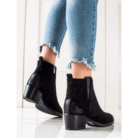 W. Potocki Bottines décontractées noires Potocki le noir 4