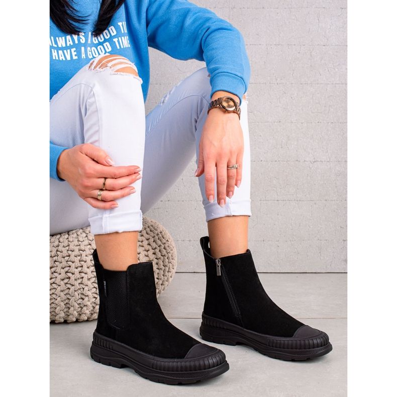 Bottes pour femmes Big Star II274354 noir 1