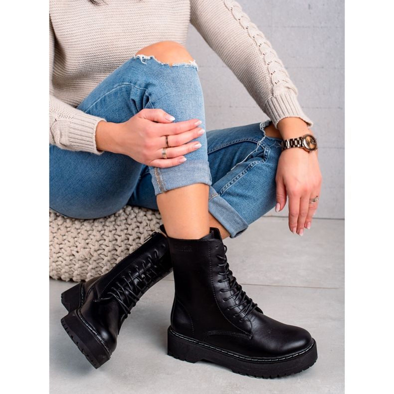 Bottes pour femmes Big Star II274109 noir 1