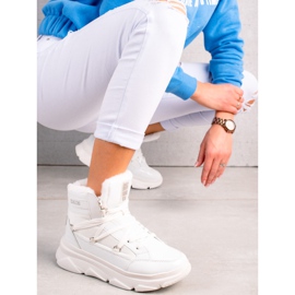 Bottes de neige pour femmes Big Star II274463 blanc 1