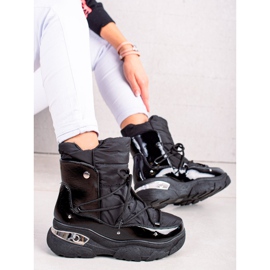 W. Potocki Bottes de neige classiques Potocki noires le noir 2