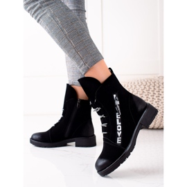 W. Potocki Bottines Potocki noires à la mode le noir 2