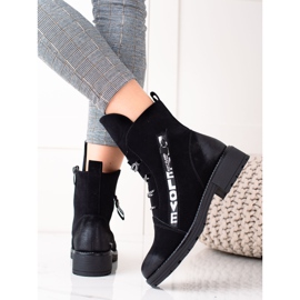 W. Potocki Bottines Potocki noires à la mode le noir 3