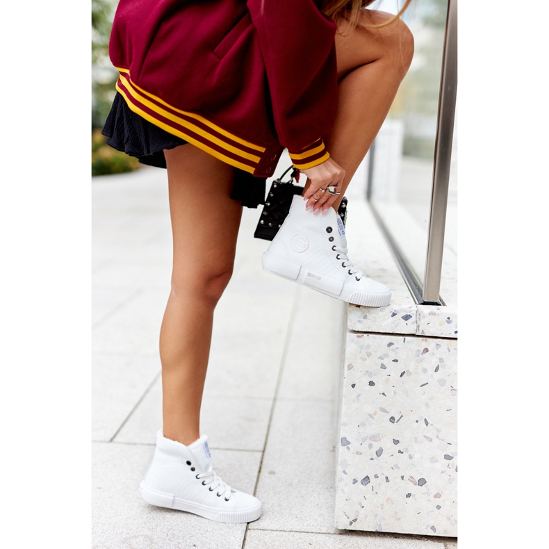 Baskets pour femmes Big Star II274156 Blanc isolé 1