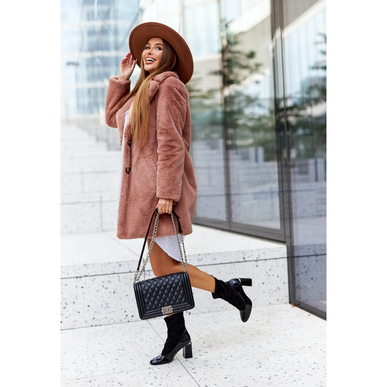 Bottes en cuir sur un poteau Laura Messi noir 2262 le noir 2