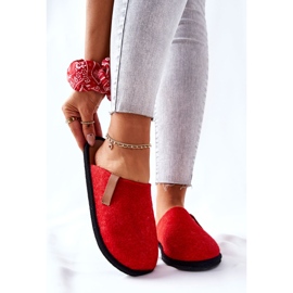 Big Star Chaussons d'intérieur femme Panto Fino II267002 Rouge-Marron brun 1 Big Star Chaussons d'intérieur femme Panto Fino II267002 Rouge-Marron brun 1