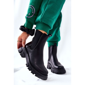 Bottes noires Hallam Jodhpur noires 1