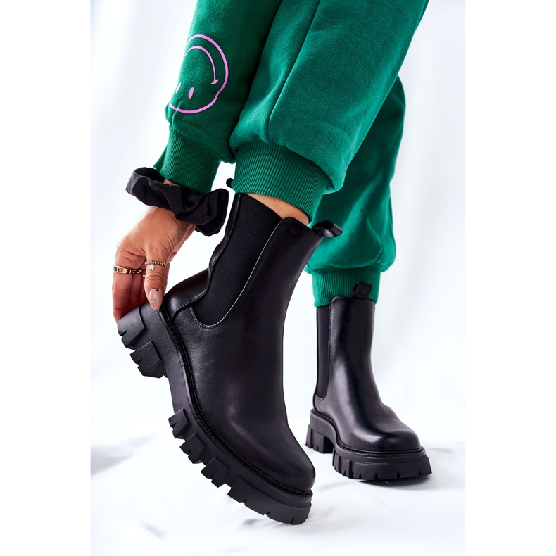 Bottes noires Hallam Jodhpur noires 1