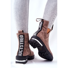 PS1 Bottines chaudes Bottines Jodhpur Avec fermeture éclair Cappucino My Way kaki 1