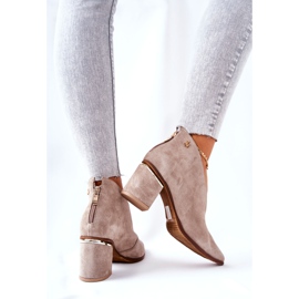 Bottes En Cuir À Talons Hauts Laura Messi Beige 2344 2 Bottes En Cuir À Talons Hauts Laura Messi Beige 2344 2