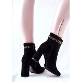 Bottes Hautes En Cuir Laura Messi Noir 2203 le noir 1
