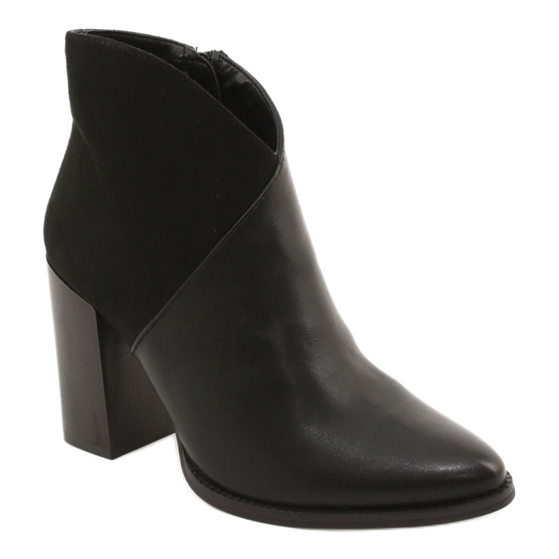 Bottes sur le poteau Noir Filippo DBT1575 / 21 BK 1