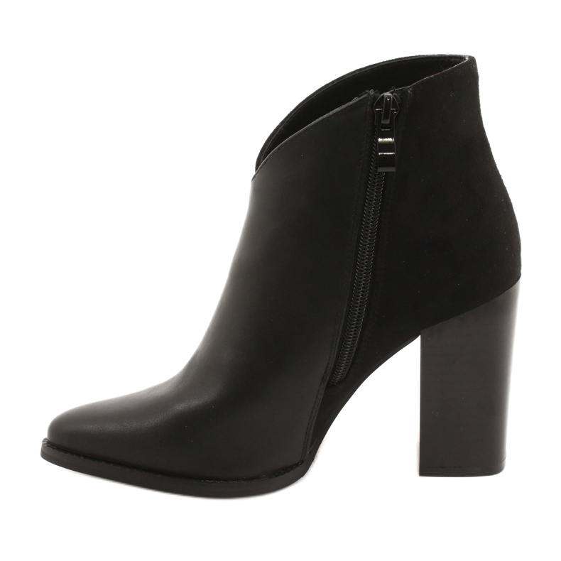 Bottes sur le poteau Noir Filippo DBT1575 / 21 BK le noir 2 Bottes sur le poteau Noir Filippo DBT1575 / 21 BK le noir 2