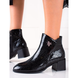 Filippo Bottes élégantes avec isolation le noir 2