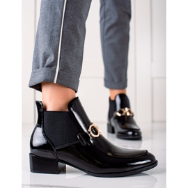 W. Potocki Bottes Potocki noir doré 1