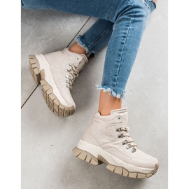 Bottes pour femmes Big Star II274331 beige 1