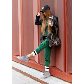 Bottes en cuir Big Star II274365 Gris 2