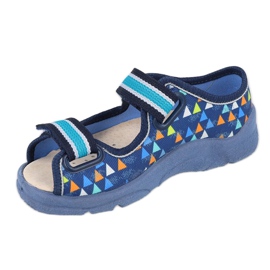Chaussures pour enfants Befado 869Y164 bleu marin 1