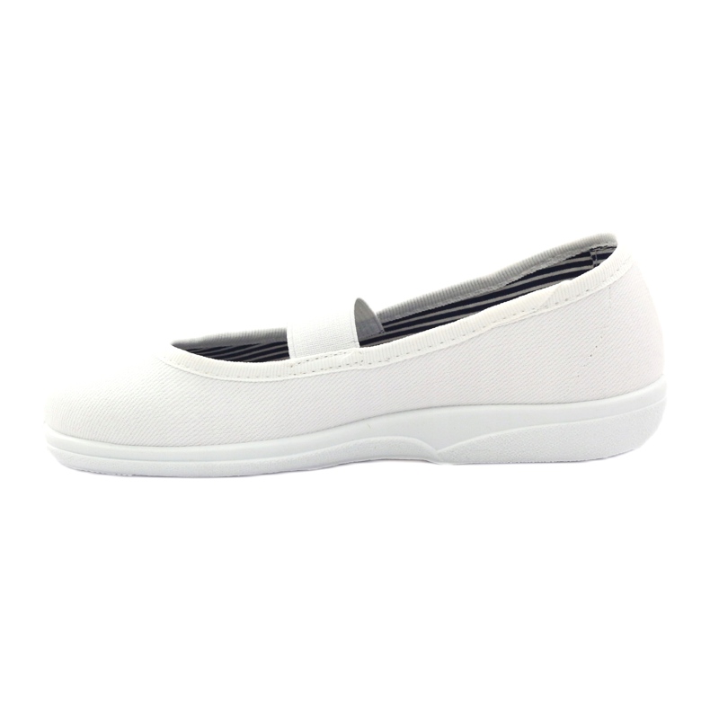 Chaussons fille Tchèque Befado 274X013 blanc 2