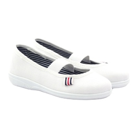 Chaussons fille Tchèque Befado 274X013 blanc 4