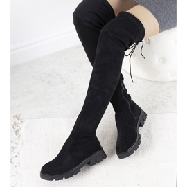 Boots noires à semelles hautes Patrice 2