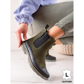 Bottes pour femmes Big Star II274355 vert 2