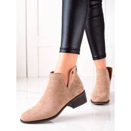 Evento Bottines classiques avec une coupe beige 3