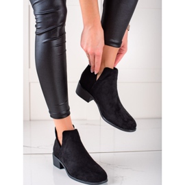 Evento Bottines classiques avec une coupe le noir 2