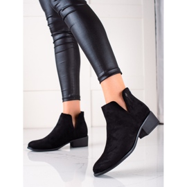 Evento Bottines classiques avec une coupe le noir 1