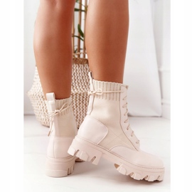 PS1 Bottes Femme Travailleurs Beige Megan 2 PS1 Bottes Femme Travailleurs Beige Megan 2