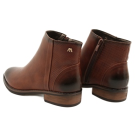 M.Daszyński Bottines marron Bottines Chelsea SA62-2 brun 3 M.Daszyński Bottines marron Bottines Chelsea SA62-2 brun 3
