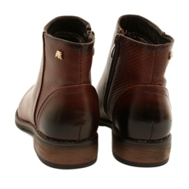 M.Daszyński Bottines marron Bottines Chelsea SA62-2 brun 5 M.Daszyński Bottines marron Bottines Chelsea SA62-2 brun 5