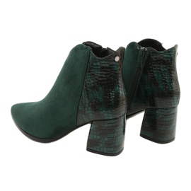 M.Daszyński Bottes en daim vertes MR2025-3 noir 3