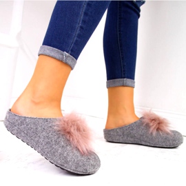 Chaussons Panto Fino W INT1626B gris 1