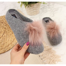 Chaussons Panto Fino W INT1626B gris 3