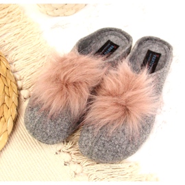 Chaussons Panto Fino W INT1626B gris 4