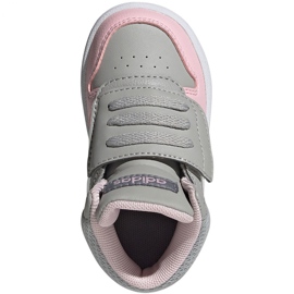Chaussures Adidas Hoops Mid 2.0 I Jr GZ7779 blanc 1