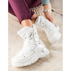W. Potocki Bottes de neige classiques Potocki blanches 2