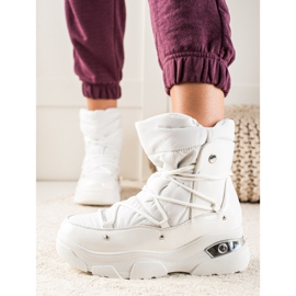 W. Potocki Bottes de neige classiques Potocki blanches 1