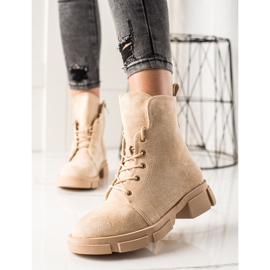 Goodin Travailleurs du daim beige 2