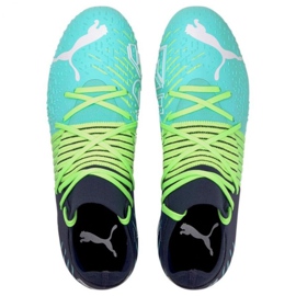 Chaussures de football Puma Future Z 3.2 Fg Ag M 106486 02 multicolore vert 1