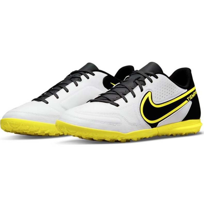 Nike Tiempo Legend 9 Club Tf M DA1193 107 chaussures de football multicolore blanche 1 Nike Tiempo Legend 9 Club Tf M DA1193 107 chaussures de football multicolore blanche 1
