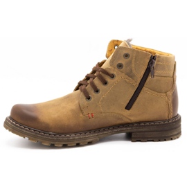 ABIS Chaussures chaudes pour hommes 197 marron brun 1