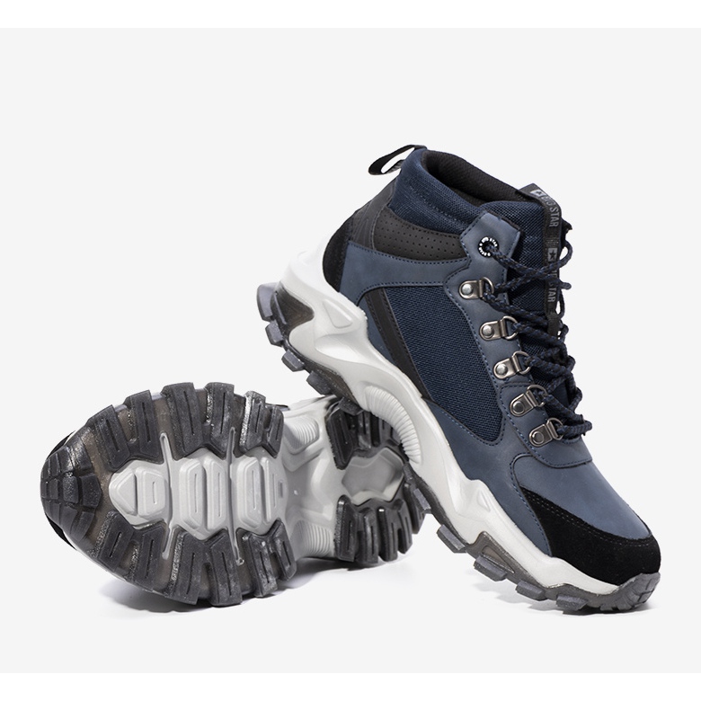 Baskets Maclovio Big Star bleu marine pour homme 1