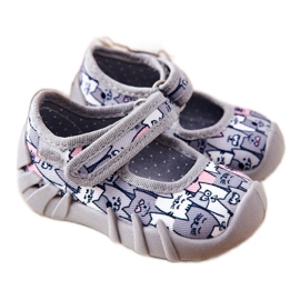 BEFADO S.A. Chaussons de Inblu Ballerina Cats 109P241 Gris 1 BEFADO S.A. Chaussons de Inblu Ballerina Cats 109P241 Gris 1